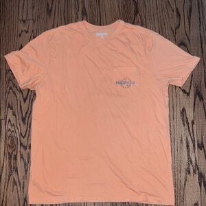 Margaritaville shirt men’s size large coral peach Color Way, it’s 5 o’clock